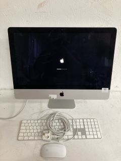 APPLE IMAC A2116 INTEL CORE I5 WITH KEYBOARD AND MOUSE (DAMAGED)