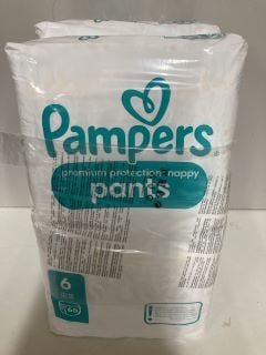 QTY OF PAMPERS PREMIUM PROTECTION NAPPY PANTS