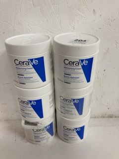 6 X CERAVE MOISTURISING CREAM 454G