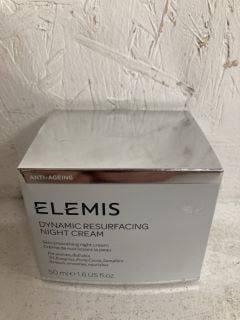 ELEMIS DYNAMIC RESURFACING NIGHT CREAM ANTI-AGEING RRP £110.00