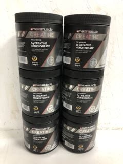 6 X MAXIMUSCLE CREATINE