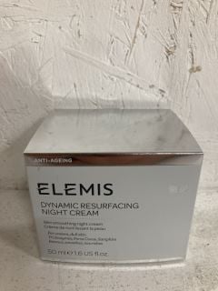 ELEMIS DYNAMIC RESURFACING NIGHT CREAM ANTI-AGEING RRP £110.00