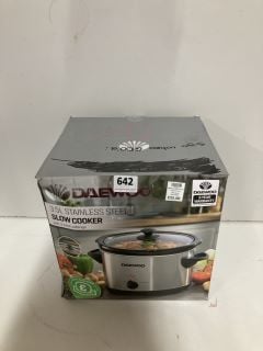 DAEWOO 3.5L SLOW COOKER