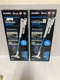 2 X EUREKA RAPID CLEAN PRO VACUUM