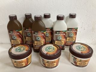 QTY OF ITEMS INC GARNIER HAIR FOOD