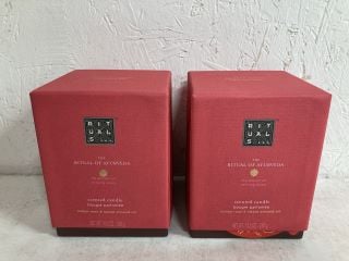 2 X RITUALS SCENTED CANDLE