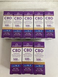 QTY OF VITABIOTICS CBD