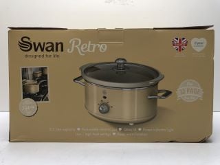 SWAN RETRO 3.5L SLOW COOKER