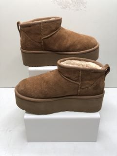 UGG CLASSIC ULTRA MINI PLATFORM SHOES UK SIZE 5