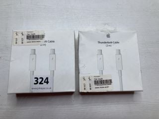 2 X APPLE THUNDERBOLT CABLE (724135)