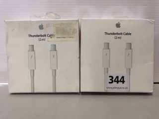 2 X APPLE THUNDERBOLT CABLE (730826)