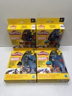 2 X PLAY-DOH MARVEL TOY  SETS