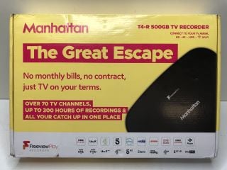 MANHATTAN T4.R 500GB TV RECORDER