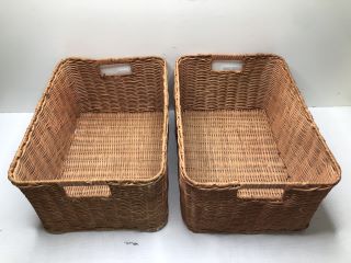 2 X STORAGE BASKET