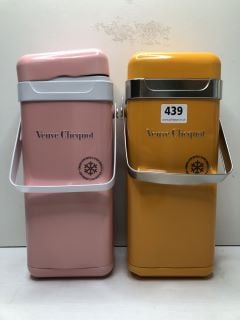 2 X VEUVE CLICQUOT BOTTLE STORAGE