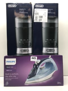 3 X ITEMS INC PHILIPS STEAM IRON