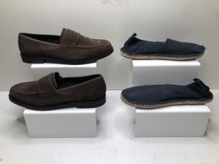 2 X FOOTWEAR INC SUEDE LOAFERS