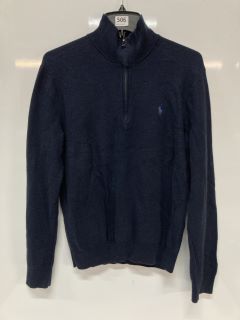 RALPH LAUREN MENS 1/2 ZIP JUMPER UK SIZE M