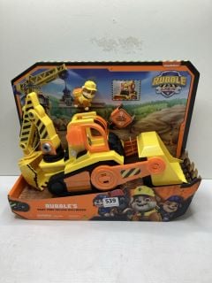 PAW PATROL RUBBLE'S BARK YARD DELUXE BULLDOZER