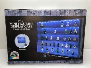 LEGO 5 TIER MINI FIGURE DISPLAY CASE