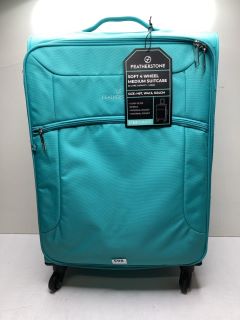 FEATHERSTONE SOFT 4 WHEEL MEDIUM SUITCASE