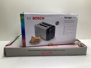 2 X ITEMS INC BOSCH 2 SLICE TOASTER