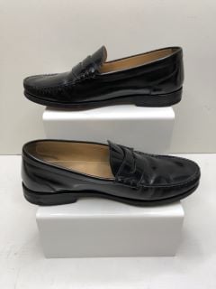 JOHN LEWIS BLACK IVY LOAFER LEATHER