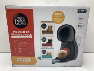 BOSCH NESCAFE DOLCE GUSTO PICCOLO XS BUNDLE