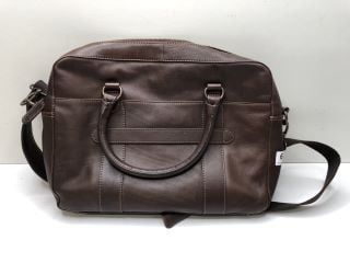 BROWN LEATHER BAG