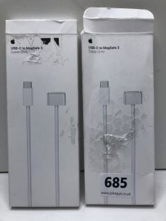 2 X APPLE USB-C MAGSAFE 3