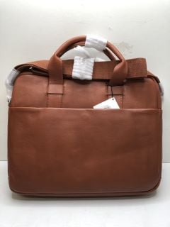 UNISEX BROWN LEATHER BAG