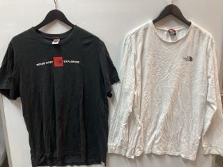 2 X THE NORTH FACE MENS TEES