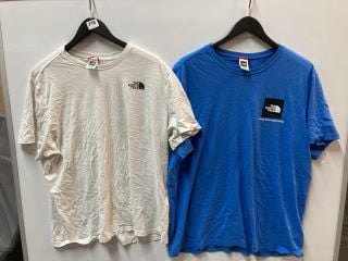 2 X THE NORTH FACE MENS TEES