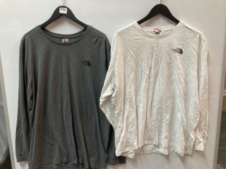 2 X THE NORTH FACE MENS TEES