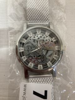 MENS MICKEY WATCH WITH MESH STRAP