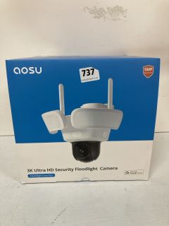 AOSU 3K ULTRA HD SECURITY FLOODLIGHT CAMERA