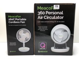 2 X MEACOFAN INC 360 PERSONAL AIR CIRCULATOR