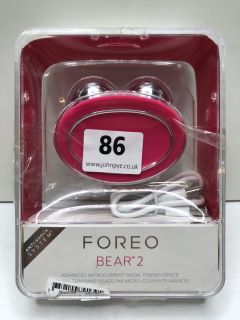 FOREO BEAR 2 ADVANCED MICROCURRENT FACIAL TONING DEVICE