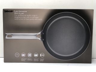 JOHN LEWIS 5-PLY THERMACORE 24CM FRY PAN