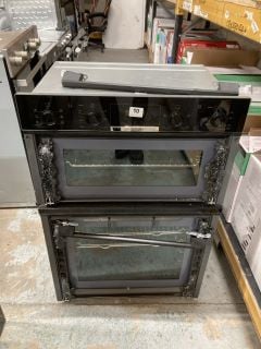 BOSCH BUILT-IN ELECTRIC DOUBLE OVEN MODEL NO: MBS533BB0B