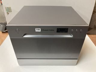 RUSSELL HOBBS TABLE TOP DISHWASHER MODEL NO: RHTTDW6S