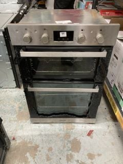 HOTPOINT BUILT-IN ELECTRIC DOUBLE OVEN MODEL NO: DKD3841IX