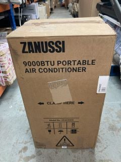 ZANUSSI 9000BTU PORTABLE AIR CONDITIONER MODEL NO: ZPAC9002