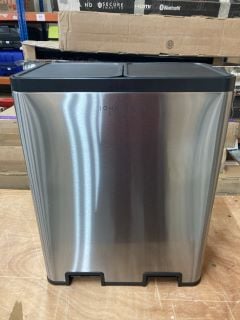 STAINLESS STEEL TRASH BIN