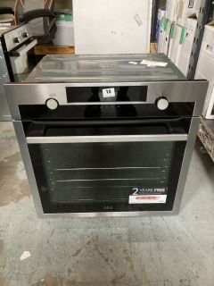 AEG BUILT-IN ELECTRIC SINGLE OVEN MODEL NO: BPS555060M