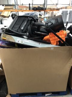 PALLET OF ITEMS INCL. XROCKER RGB LIGHTS & GOURMIA AIR FRYER