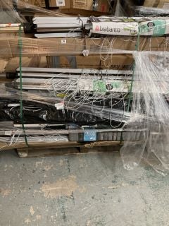 PALLET OF ITEMS INCL. BRABANTIA TOP SPINNER CLOTHES LINE