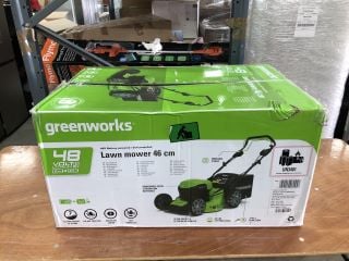 GREENWORKS 48V BATTERY POWERED LAWN MOWER