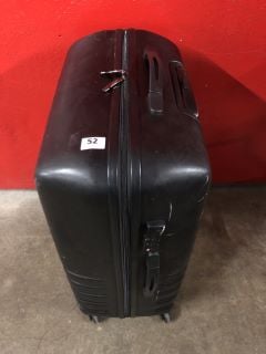 ROCK BLACK HARD SHELL SUITCASE