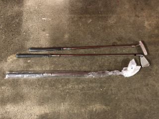 3 X GOLF CLUBS TO INC COBRA PUTTER